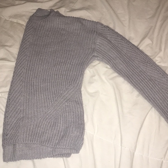 Grey Knit Sweater - Picture 1 of 4